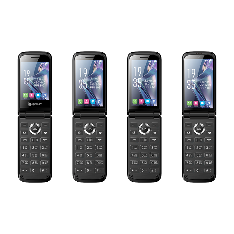 M283 2.83/2.97/3.1/3.5 inch 4G Keypad Flip Mobile Phone