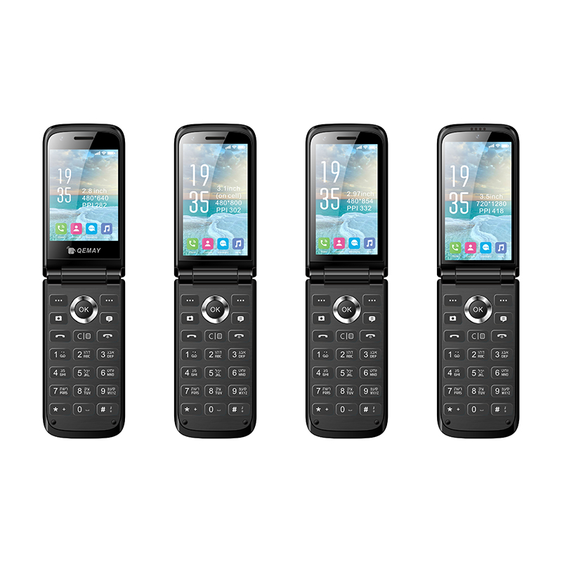 M284 2.83/2.97/3.1/3.5 inch 4G Keypad Flip Mobile Phone